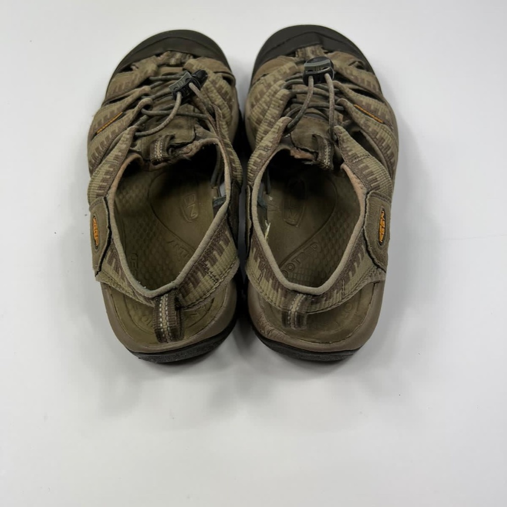Keen Brown and Black Hiking Sandals with Protective Toe Cap - Picture 4 of 9